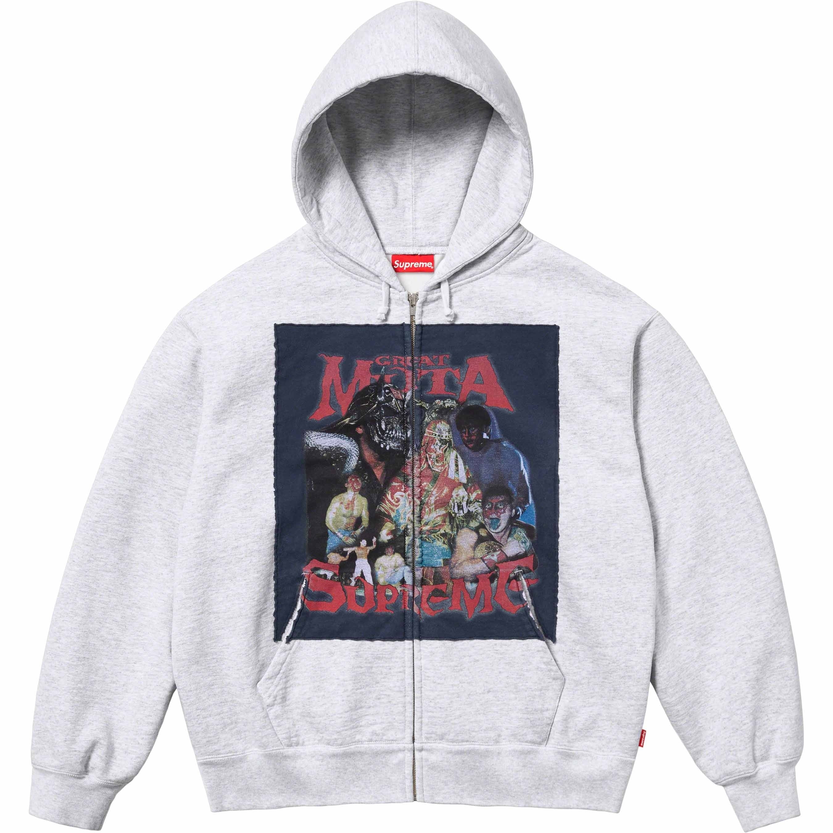 Muta Zip Up Hooded Sweatshirt view 10